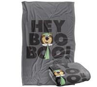Yogi Bear Hey Boo Boo Silky Touch Super Soft Throw Blanket 91 x 147 Cm