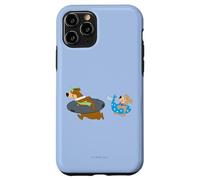 Yogi Bear Yogi and Boo Boo Going Swimming Case for iPhone 11 Pro