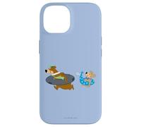 Yogi Bear Yogi and Boo Boo Going Swimming Case for iPhone 14