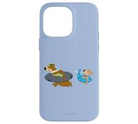 Yogi Bear Yogi and Boo Boo Going Swimming Case for iPhone 14 Pro Max