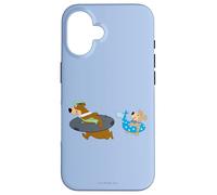 Yogi Bear Yogi and Boo Boo Going Swimming Case for iPhone 16