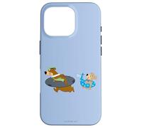 Yogi Bear Yogi and Boo Boo Going Swimming Case for iPhone 16 Pro