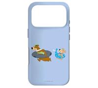 Yogi Bear Yogi and Boo Boo Going Swimming Case for iPhone 17 Pro
