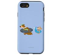 Yogi Bear Yogi and Boo Boo Going Swimming Case for iPhone SE (2020) / 7/8