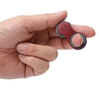 Yogi Fidget Toy, Adult Fidget Spinners, Anxiety Relief, Perfect for ADHD, ADD, and Autism, Quiet fidget toys for adults and Kids, Cool Gadgets, Five Ring Sizes, Easy to use Sensory Toys - Lava