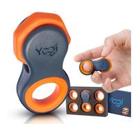 Yogi Fidget Toy, Adult Fidget Spinners, Anxiety Relief, Perfect for ADHD, ADD, and Autism, Quiet fidget toys for adults and Kids, Cool Gadgets, Five Ring Sizes, Easy to use Sensory Toys - Supernova