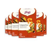 Yogi® Liquorice Organic Spice and Herbal Tea 6 Boxes 102 Tea Bags