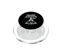 Yogi Namaste Away From My Ex Yoga Exercise PopSockets PopGrip for MagSafe