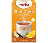Yogi Organic Ginger Orange & Vanilla Tea - 17 Bags