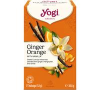 Yogi Organic Ginger Orange & Vanilla Tea - 17 Bags