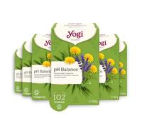 Yogi® pH Balance Organic Herbal Tea 6 Boxes 102 Tea Bags