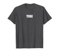 Yogi T-Shirt, Men, Dark Heather Grey, XXL