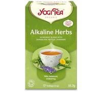 Yogi Tea, Alkaline Herbs, Organic Herbal Tea, Naturally Caffeine Free, Blend of Dandelion, Nettle and Lavender, 17 Tea Bags