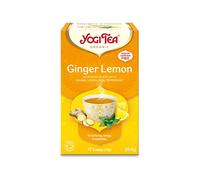 Yogi Tea - Ayurvedic Organic Ancient Herbal Formula Ginger Lemon Tea 17 Bags (Pack of 4)