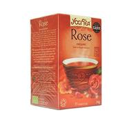Yogi Tea - Ayurvedic Organic Tao Tea Rose 17 Bags (Pack of 4)