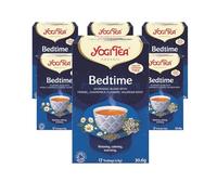 Yogi Tea, Bedtime, Organic Herbal Tea, Naturally Caffeine Free, Blend of Fennel, Chamomile Flowers and Valerian Root, 6 Packs x 17 Tea Bags (102 Teabags Total)