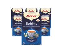 Yogi Tea, Bedtime, Organic Herbal Tea, Naturally Caffeine Free, Blend of Fennel, Chamomile Flowers and Valerian Root, 6 Packs x 17 Tea Bags (102 Teabags Total)