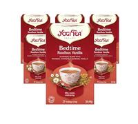 Yogi Tea, Bedtime Rooibos Vanilla, Organic Herbal Tea, Blend of Rooibos, Chamomile Flowers and Vanilla, 6 Packs x 17 Tea Bags (102 Teabags Total)