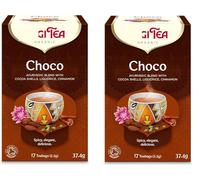 Yogi Tea Choco - Velvety Spiced Chocolate Infusion 17 Bags, Pack of 2