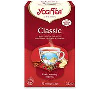 Yogi Tea, Classic, Organic Spice and Herbal Tea, Caffeine Free, Blend of Cinnamon, Cardamom and Ginger, 6 Packs x 17 Tea Bags (102 Teabags Total)