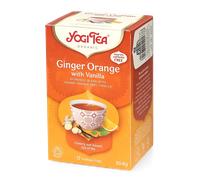 Yogi Tea Organic Ginger Orange Tea with Vanilla 17 Tea Bags