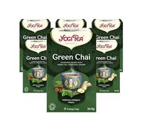 Yogi Tea Green Chai (17 Bags) Gluten Free Organic Vegan