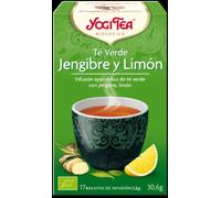 Yogi Tea Green Tea Ginger and Lemon 17 Sachets Bio