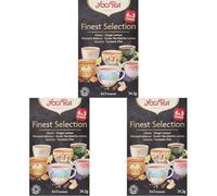 Yogi Tea Organic Finest Selection Tea 18 Teabags (Pack of 3)
