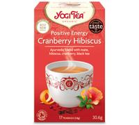 Yogi Tea Positive Energy Cranberry Hibiscus 17 Bags