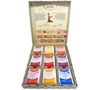 Yogi Tea Selection Box - 45 tea bags total - Herbal Tea Selection Box, flavours include Choco, Ginger Lemon, Heartwarming, Maca Chai, Classic, Sweet Chai's, Stomach Ease, Turmeric & Bedtime