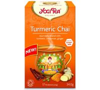Yogi Tea Turmeric Chai - Organic - 17 Bags (4 Pack Bundle)