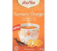 Yogi Tea Turmeric Orange 17 Tea Bags, 34 g