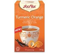 Yogi Tea Turmeric Orange 17 Tea Bags, 34 g