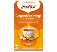 Yogi TEAS - AYURVEDIC Ginger Orange with Vanilla 17bags (Pack of 1)