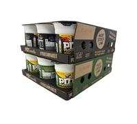 Yogi Trade Pot Noodles Selection Pack 12 x 90g (Chicken & Mushroom and Bombay Bad Boy)