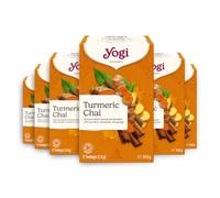 Yogi® Turmeric Chai Organic Chai Tea 6 Boxes 102 Tea Bags