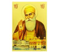 Yogic Mantra Waheguru Guru Nanak (5x7)