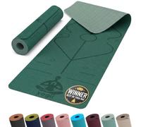 Yogii Non-Slip 6mm TPE Yoga Mat with Alignment Guides