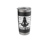 Yogini 4 Life Yoga Enthusiast Stainless Steel Insulated Tumbler