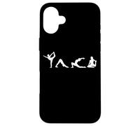 Yogini Poses Yoga Workout Case for iPhone 16 Plus