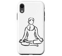 Yogini Sketch Yoga Workout Case for iPhone XR