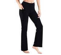 Yogipace,27"/29"/31"/33"/35"/37",Women's Bootcut Yoga Pants Lounge Workout Pants with Side Pockets