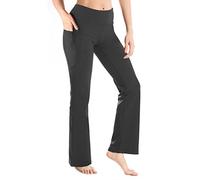 Yogipace Women's Petite/Regular/Tall Bootcut Flare Yoga Pants with Pocket, Flare Leggings for Workout, Travel & Everyday