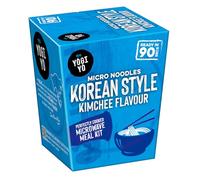 Yogiyo takeaway style microwavable Instant Noodle Pot - Seoul Style Sesame Soy Flavour, Authentic Korean Flavours, Multipack 6 x 177g pots, instant meal