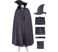 YOGLY Men Gandalf Wizard Costume for Cosplay Halloween Party Uniform Set
