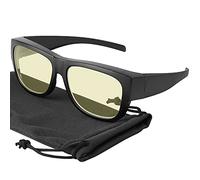Fit Over Blue Light Blocking Glasses and Computer Eyewear Wear Over Your Eyeglasses and Readers