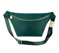 YogoRun Fany Pack Crossbody Stadium Approved Waist Sling Bag Cross Body Bag Water-resistant Nylon Bum Bag, Blackish Green, One Size, International