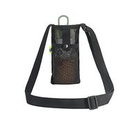 YOGOTEU Mesh Bottle Holder with Adjustable Shoulder Strap for Drinks Bottles, Shoulder Sleeves, Shoulder Cup Holder, Bottle Bag, Black