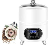 Yogurt Fermentation Machine with Timing & Temperature Control, 12L Capacity for Homemade Yogurt, Natto, and Rice Wine, 360° Constant Temperature