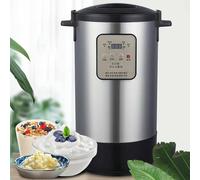 Yogurt Fermenter 12L, Automatic Fermentation Machine, Intelligent Stainless Steel, Time & Temperature Control for Fermented Foods, Garlic, Natto, Pickles, Sweet Rice Wine